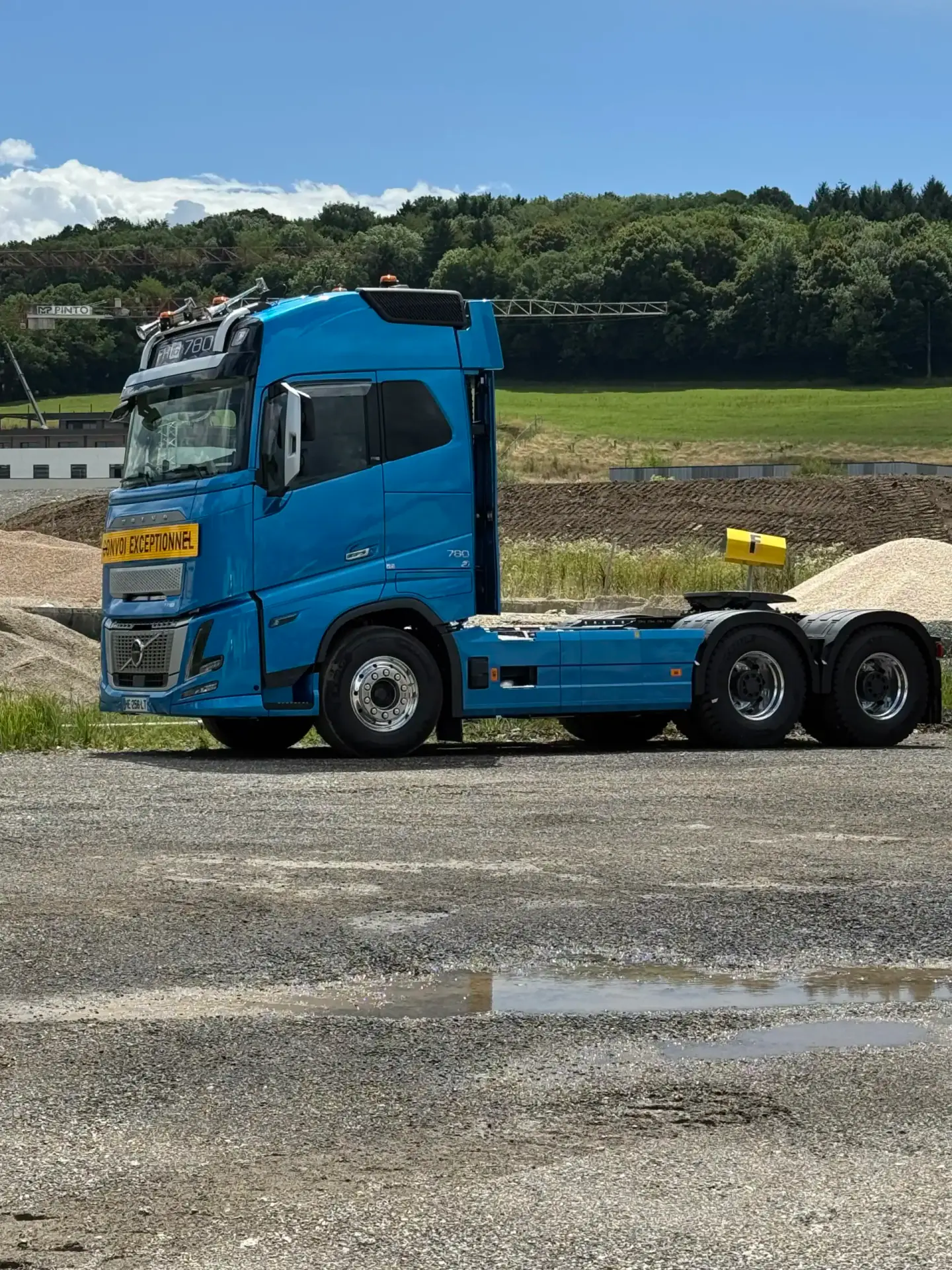 Camion de transport exceptionnel Ecograv